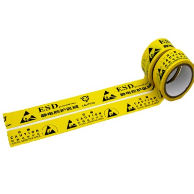 Anti static no residue PVC ESD safety floor marking warning adhesive tape