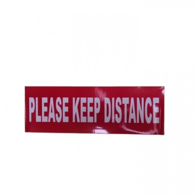 Waterproof Floor Decals Notice Keep Your Distance  Vinyl Sticker Safe Distance Social Distancing Floor Marking Sticker